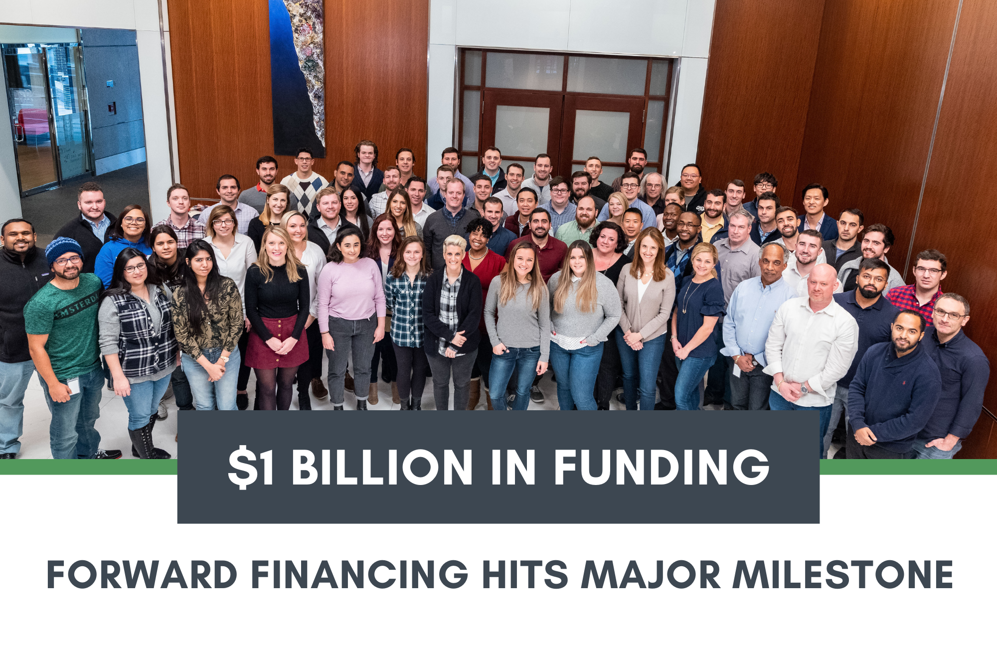 Forward Announces $1 Billion Funding Milestone