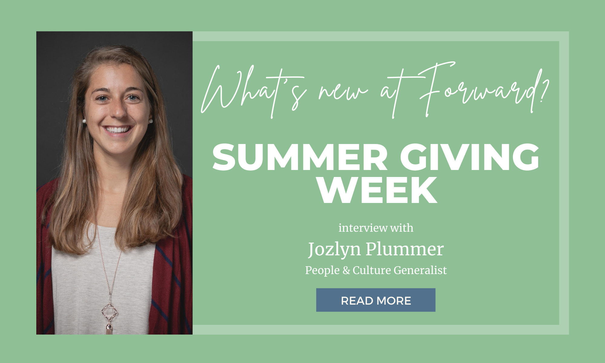 The Impact of Summer Giving Week
