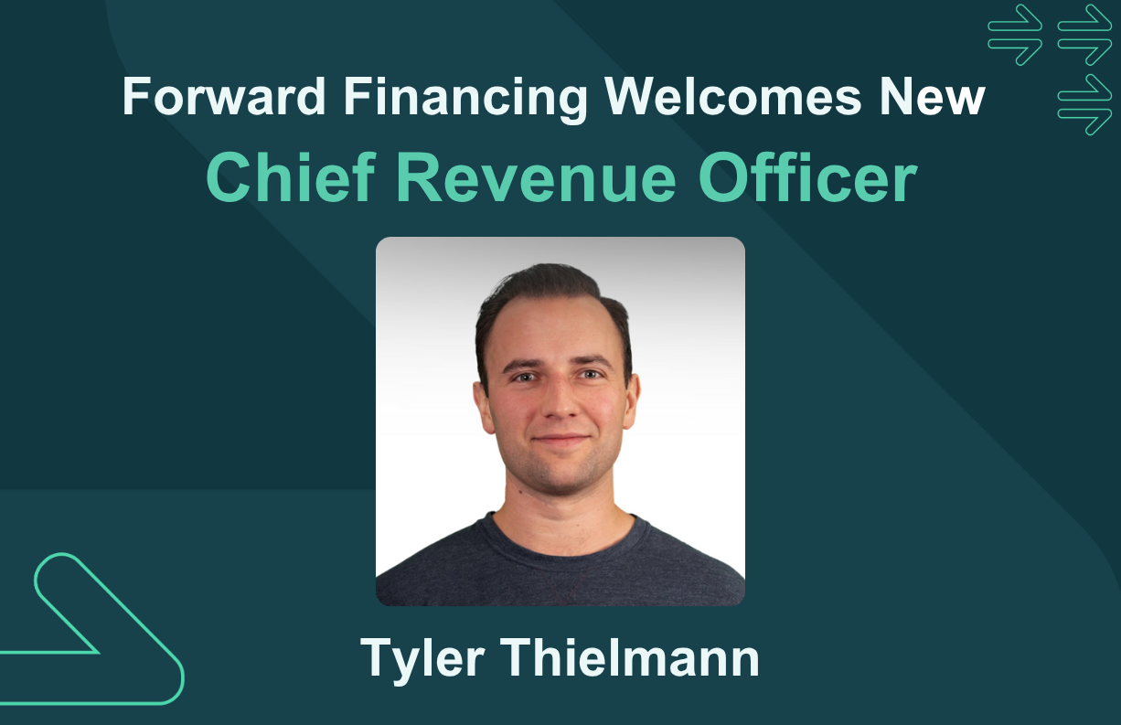 Forward Financing Welcomes Tyler Thielmann as Chief Revenue Officer